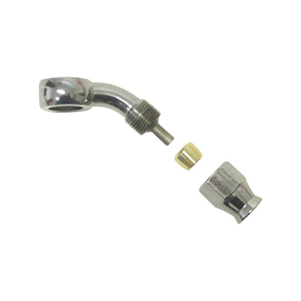 Hi Level Brake hose banjo 45'chrome (5 pack)